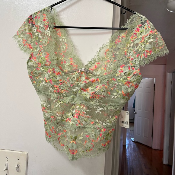 Intimately free people top Garden Party Lace top - Picture 2 of 8